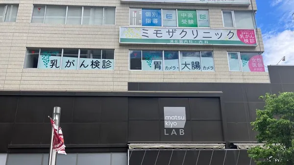 ミモザクリニック看板