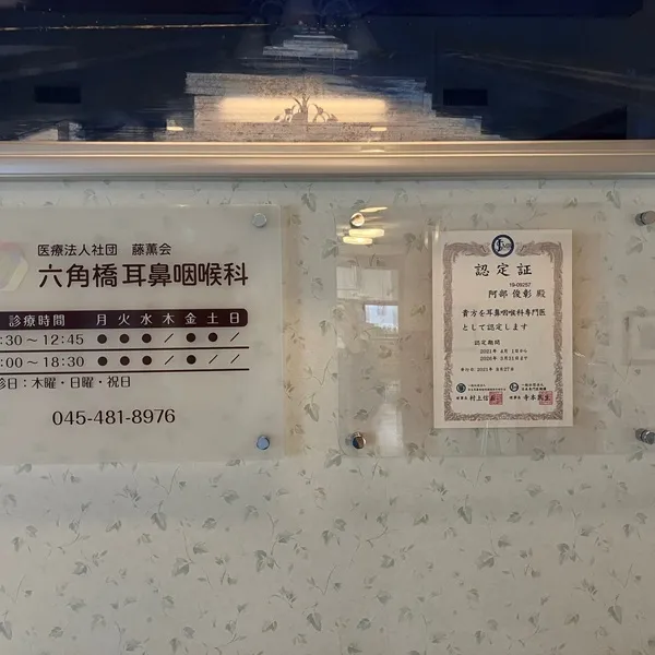 六角橋耳鼻咽喉科